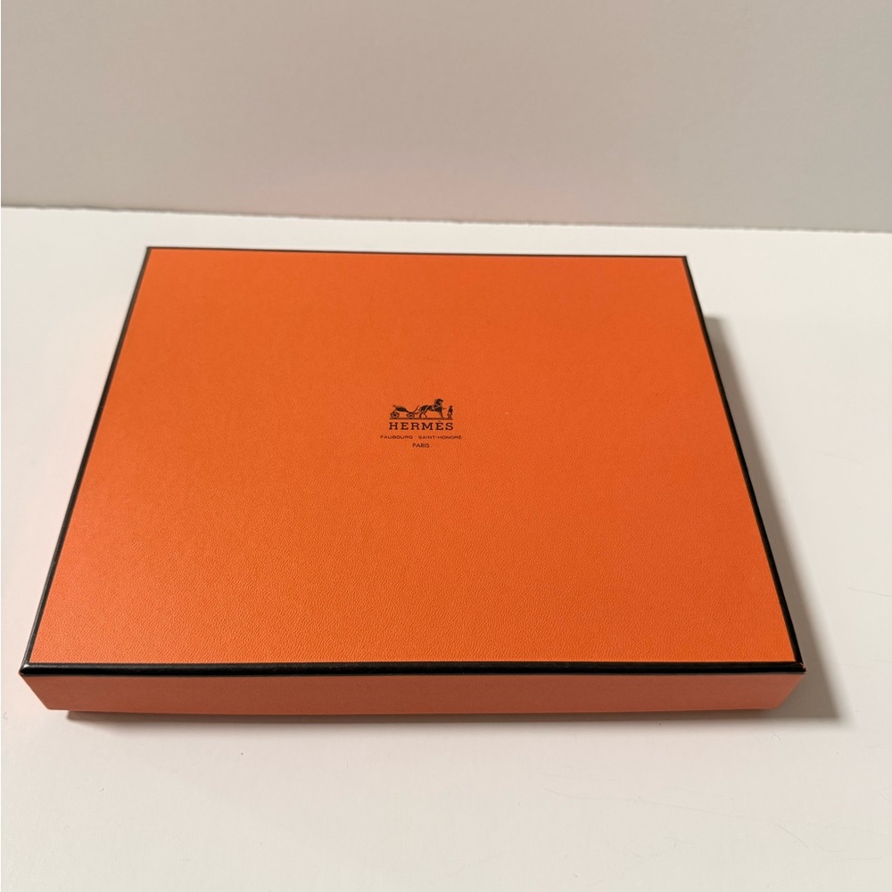 Set of 4 Hermes scarf box